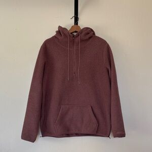 Eddie Bauer Mauve Sherpa Hoodie